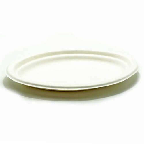 ECOCARE βιοδιασπώμενες πιατέλες 32cm 5τεμ – Πιατέλες Σερβιρίσματος