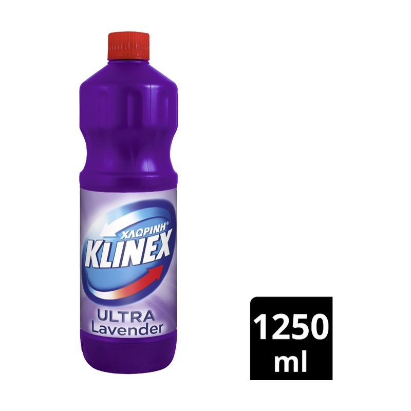 KLINEX χλωρίνη παχύρρευστη μωβ 1250ml – Καθαριστικά Μπάνιου