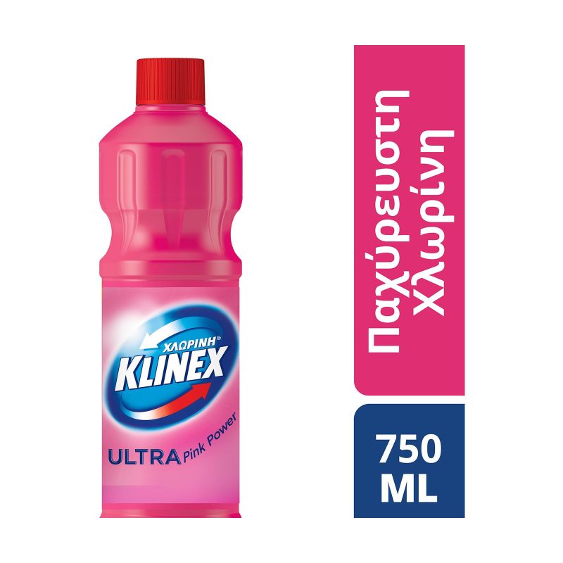 KLINEX χλωρίνη παχύρρευστη ροζ 1250ml – Καθαριστικά Μπάνιου