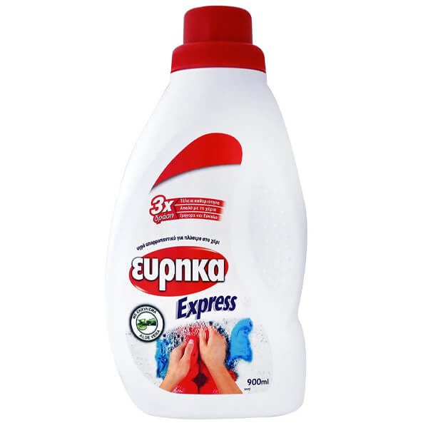 ΕΥΡΗΚΑ express υγρό απορρυπαντικό ρούχων 900ml – Εύρηκα – Απορρυπαντικά Ρούχων