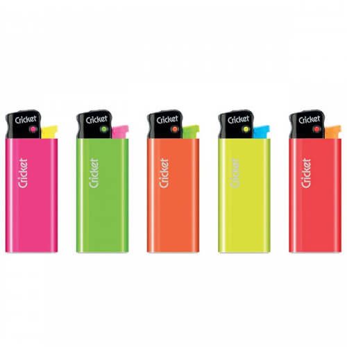 CRICKET αναπτήρας fluo mini 25τεμ – Αναπτήρες