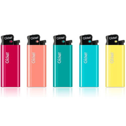 CRICKET αναπτήρας pastel mini 25τεμ – Αναπτήρες