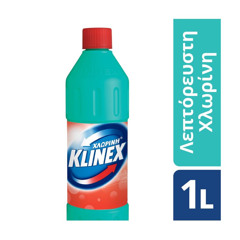 KLINEX χλωρίνη λεπτόρρευστη κλασική 1lt – Καθαριστικά Μπάνιου