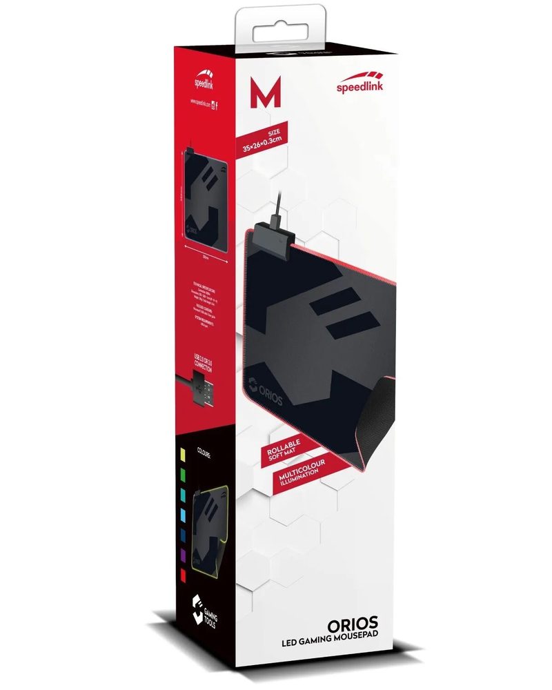 SPEEDLINK mouse pad με led lighting για PC 1τεμ – Mouse Pads
