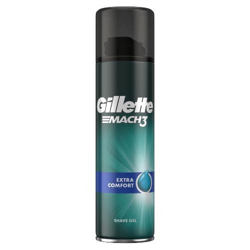 GILLETTE gel ξυρίσματος mach3 extra comfort 200ml – Αφροί και Gel Ξυρίσματος