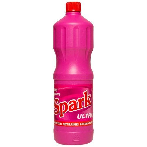 SPARK παχύρρευστη χλωρίνη ροζ 1,25lt – Καθαριστικά Μπάνιου