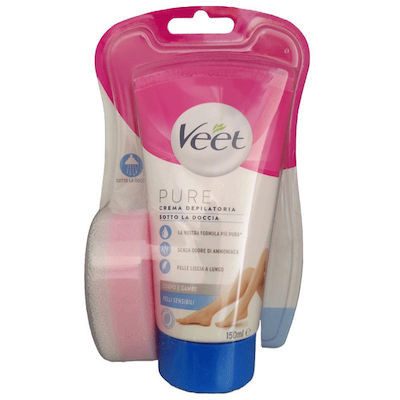 VEET αποτριχωτική κρέμα ντους για ευαίσθητες επιδερμίδες 150ml – Κρέμες Αποτρίχωσης
