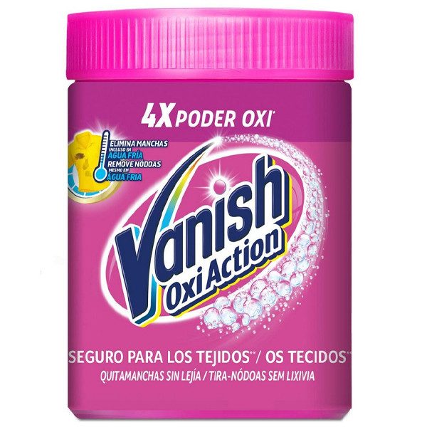VANISH ενισχυτικό πλύσης oxi action σε σκόνη ροζ 450gr – Ενισχυτικά Πλύσης