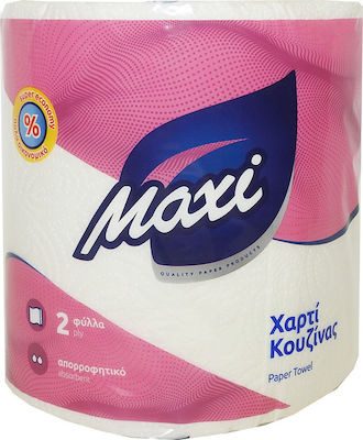MAXI χαρτί κουζίνας 2φυλλο λευκό 300gr – Χαρτιά Κουζίνας