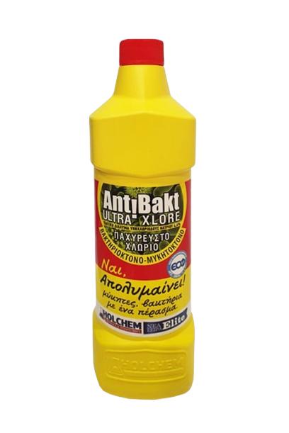 HOLCHEM Antibakt χλώριο παχύρρευστο 1lt – Holchem chemicals – Καθαριστικά Μπάνιου