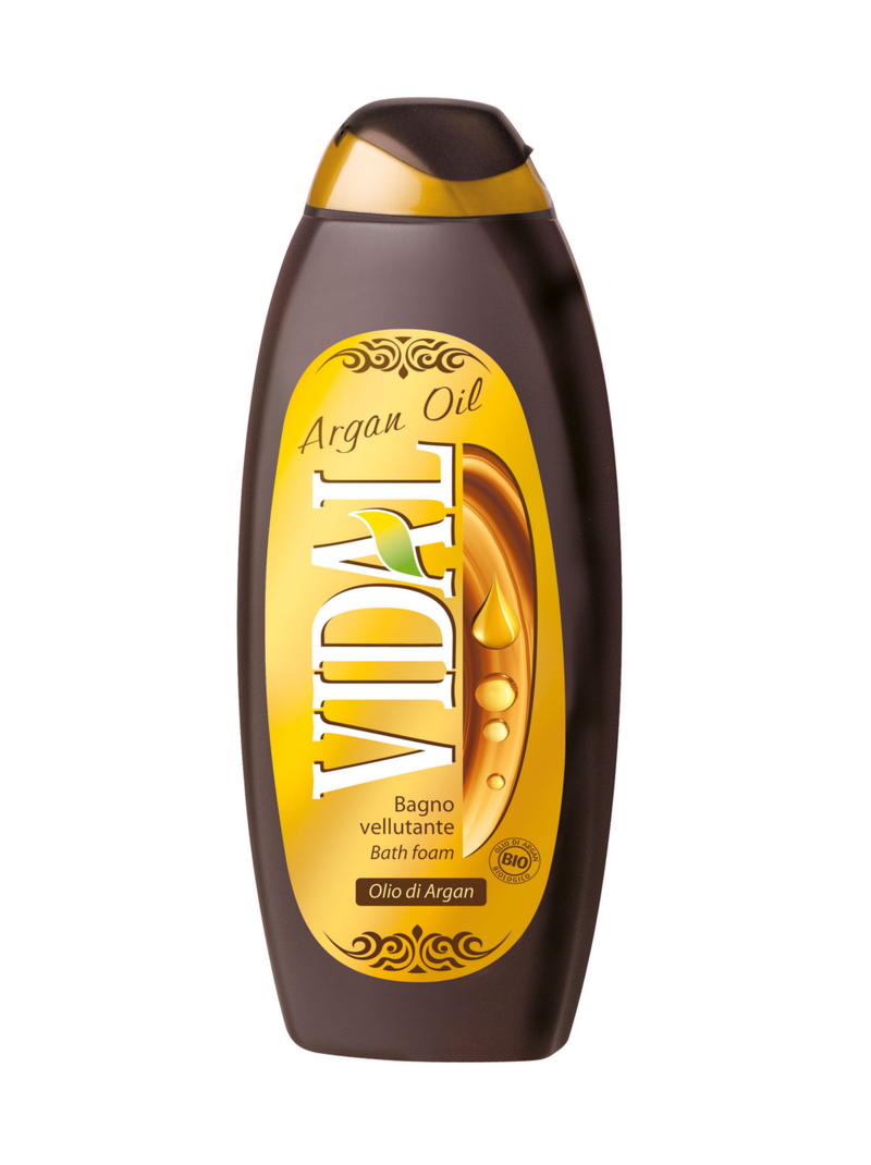 VIDAL αφρόλουτρο argan oil 500ml – Αφρόλουτρα