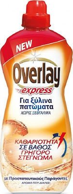 OVERLAY express καθαριστικό πατώματος για ξύλινες επιφάνειες 1lt – Καθαριστικά Επιφανειών