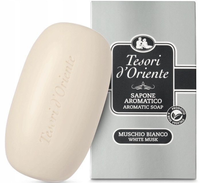 TESORI D'ORIENTE σαπούνι Muschio Bianco 125gr – Προϊόντα Καθαρισμού Σώματος