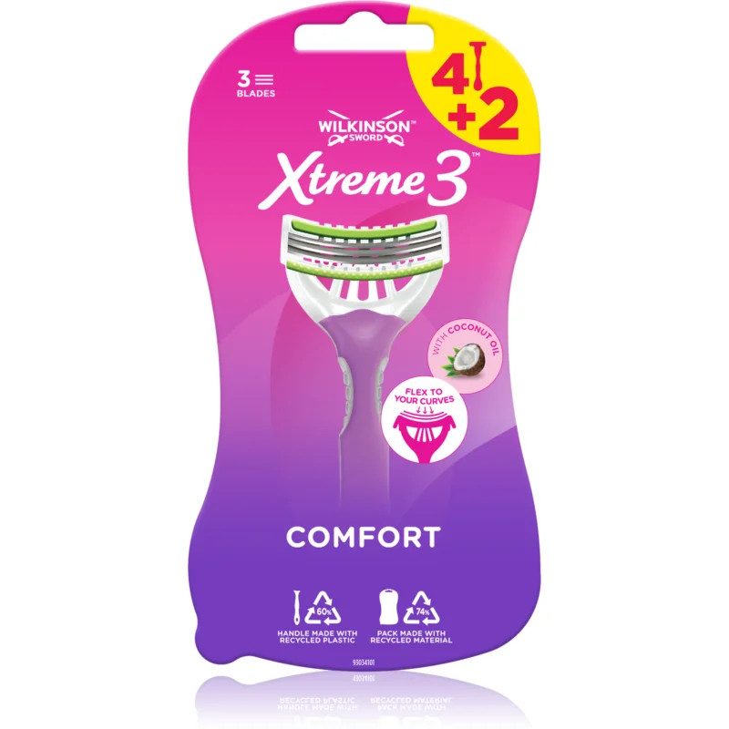 WILKINSON SWORD ξυραφάκια xtreme 3 beauty 6τεμ