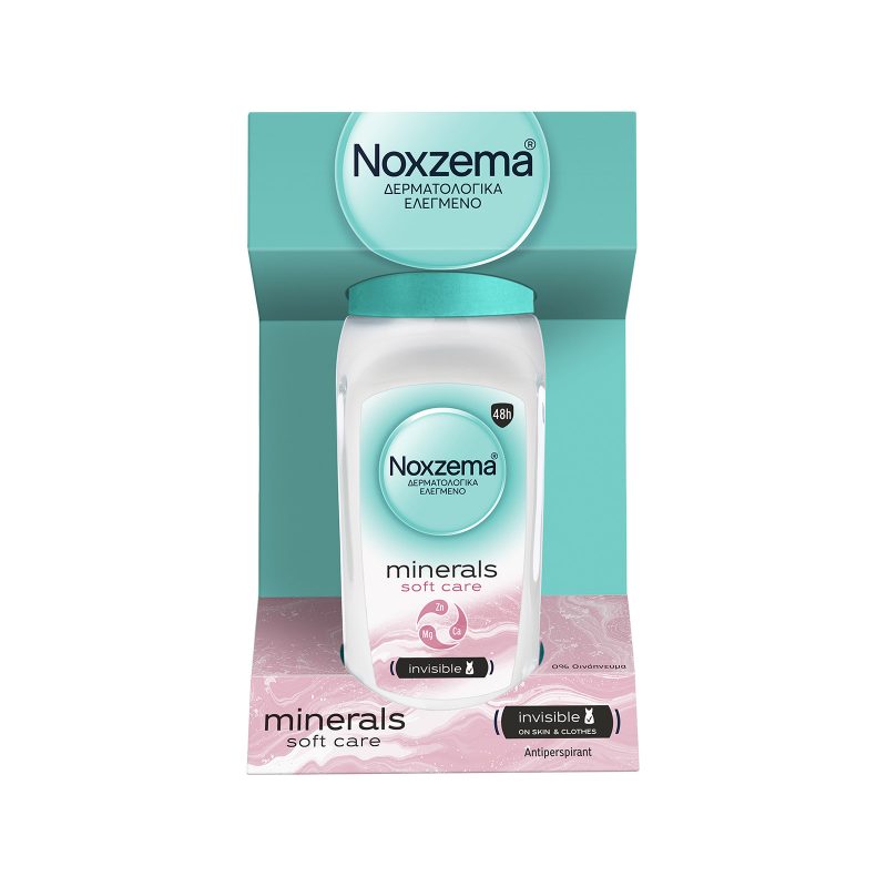NOXZEMA αποσμητικό σώματος roll-on minerals soft care 50ml – Αποσμητικά