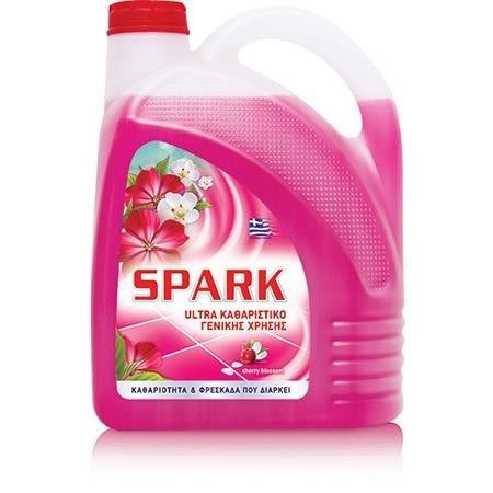 SPARK ultra καθαριστικό πατώματος με κεράσι 4lt – Καθαριστικά Επιφανειών