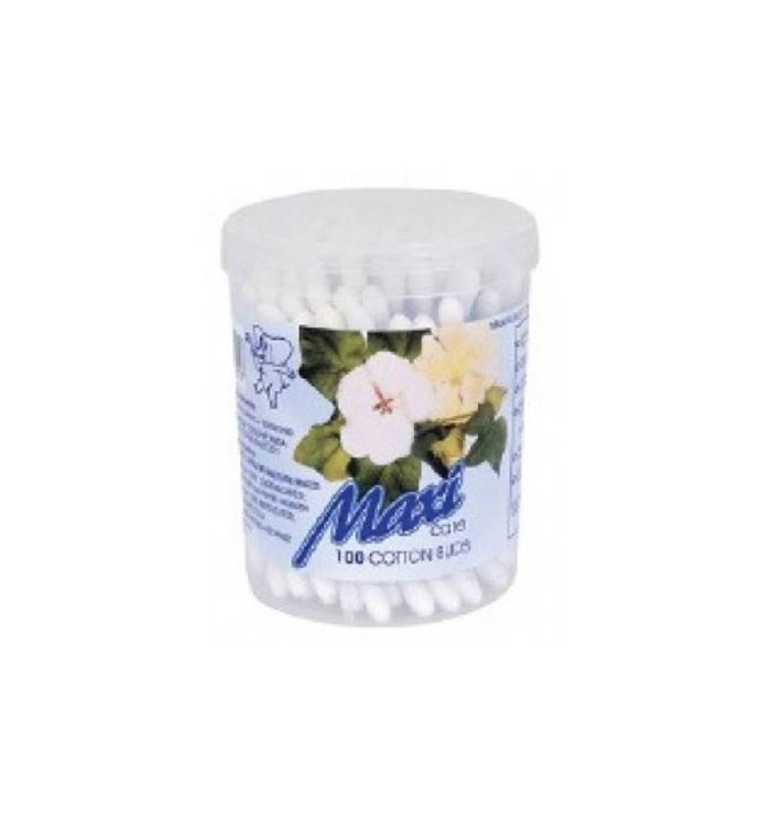 MAXI care ωτοκαθαριστές 100τεμ – Μπατονέτες