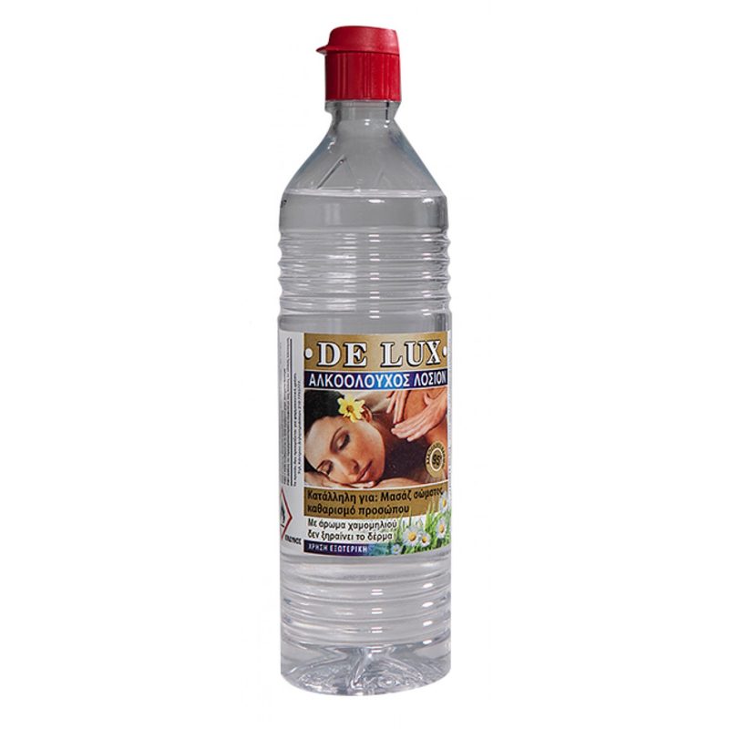 DELUX αλκοολούχος λοσιόν 95o 400ml – Αντισηπτικά Τραύματος