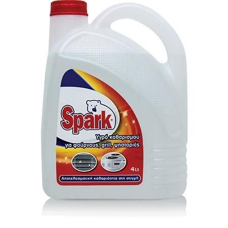 SPARK υγρό καθαριστικό φούρνων 4lt – Καθαριστικά Κουζίνας