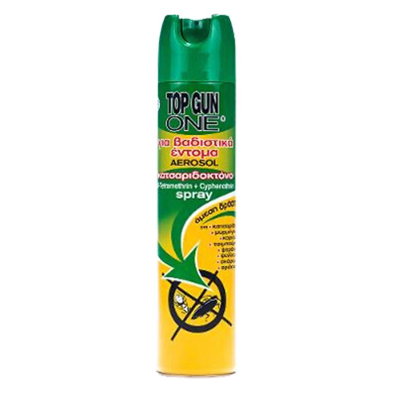 TOP GUN κατσαριδοκτόνο spray 300ml – Εντομοκτόνα και Εντομοαπωθητικά Χώρου