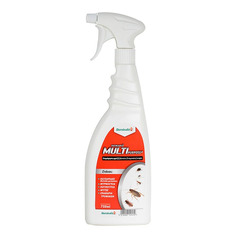 TETRAPIU εντομοκτόνο multi porpose spray 750ml – Dominate Plus – Εντομοκτόνα και Εντομοαπωθητικά Χώρου