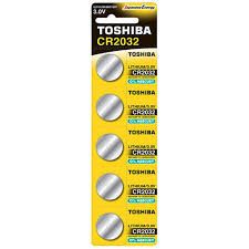 TOSHIBA μπαταρία CR2032 5τεμ – Μπαταρίες Ρολογιών