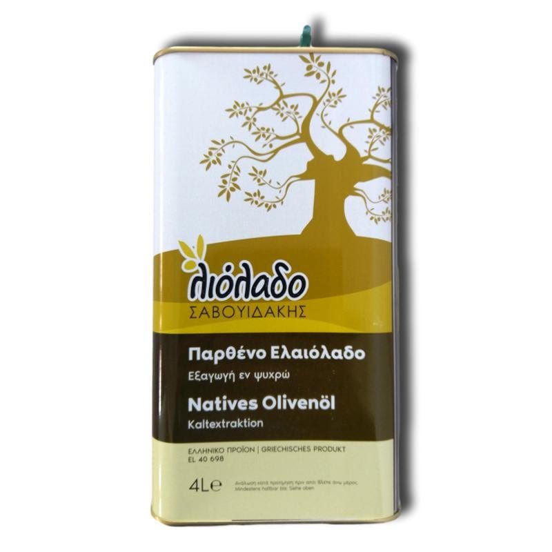 ΣΑΒΟΥΙΔΑΚΗΣ Λιόλαδο ελαιόλαδο παρθένο 4lt – Σαβουιδάκης