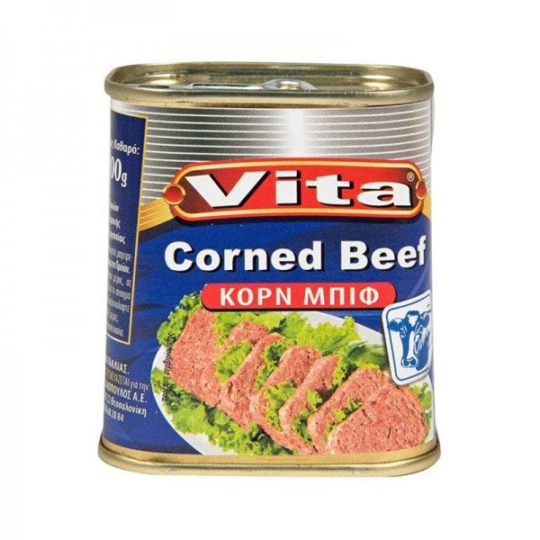 VITA corned beef 198gr – Τρόφιμα Μακράς Συντήρησης