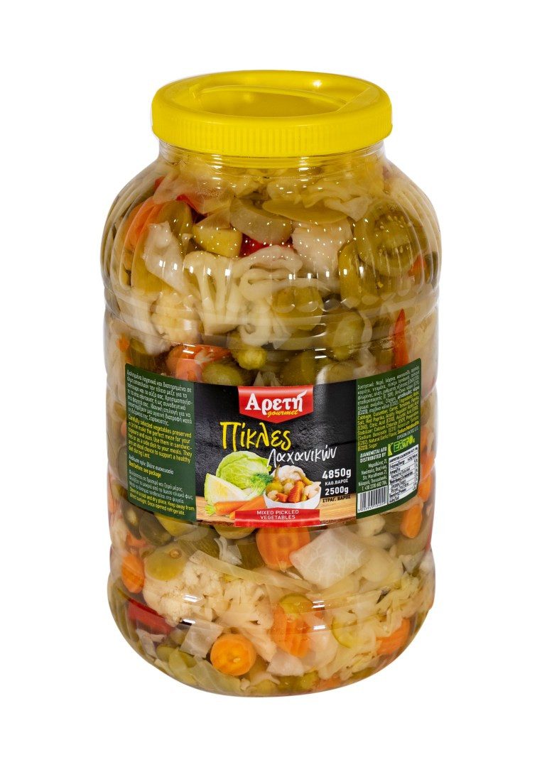 ΑΡΕΤΗ πίκλες λαχανικών 4850gr – Αρετή – Τρόφιμα Μακράς Συντήρησης
