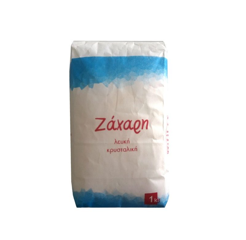 Ζάχαρη λευκή κρυσταλλική 1kg – MrPanda – Ζάχαρη και Υποκατάστατα