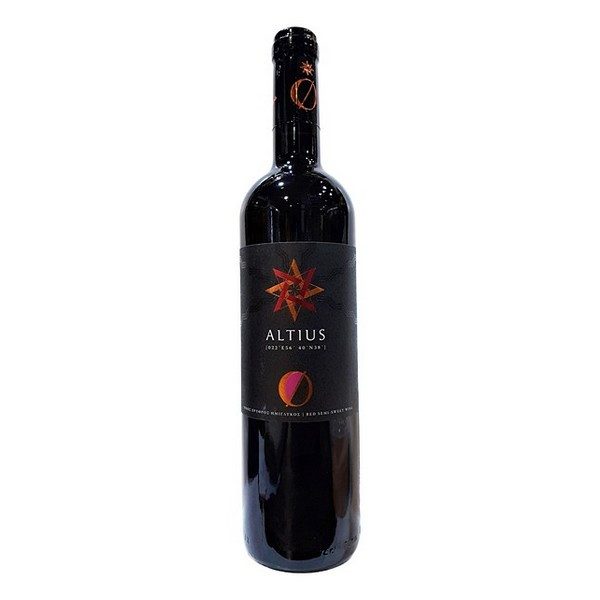 ALTIUS οίνος ερυθρός ημίγλυκος 750ml – Μεσημβρία οινοποιητική – Κρασιά