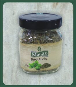 MACAO βασιλικός βάζο 40gr – Μπαχαρικά και Μυρωδικά