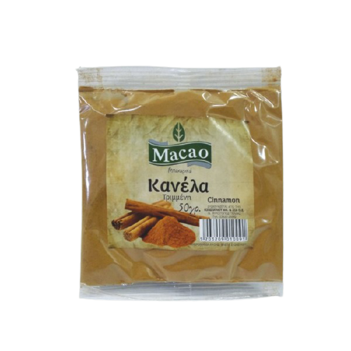 MACAO κανέλα τριμμένη 50gr – Μπαχαρικά και Μυρωδικά