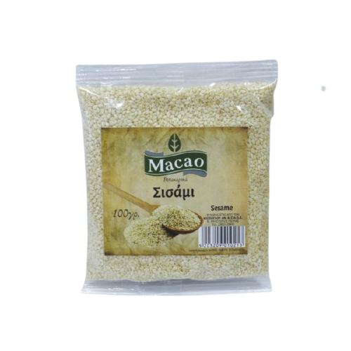 MACAO σισάμι 100gr – Ξηροί Καρποί και Αποξηραμένα Φρούτα