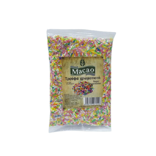 MACAO τρούφα χρωματιστή 100gr – Βρώσιμα Διακοσμητικά Ζαχαροπλαστικής