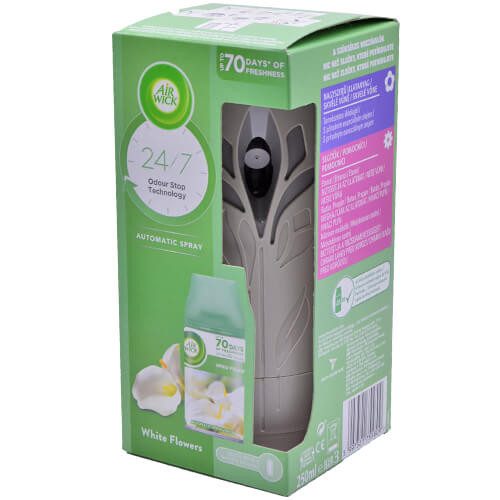 AIR WICK Freshmatic αυτόματη συσκευή διάχυσης αρώματος και ανταλλακτικό Φρεσκάδα και Γιασεμί 250ml – Αρωματικά Χώρου