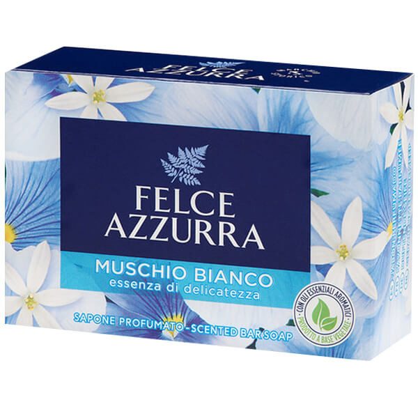 FELCE AZZURRA σαπούνι λευκός μόσχος 100gr – Προϊόντα Καθαρισμού Σώματος