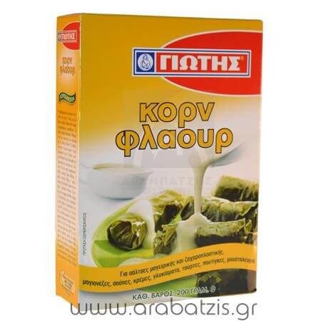 ΓΙΩΤΗΣ κορν φλάουρ 200gr – Γιώτης – Υλικά Μαγειρικής
