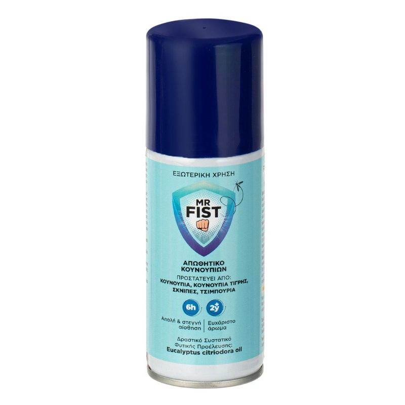 MR. FIST εντομοαπωθητικό spray 100ml – Αντικουνουπικά - Εντομοαπωθητικά