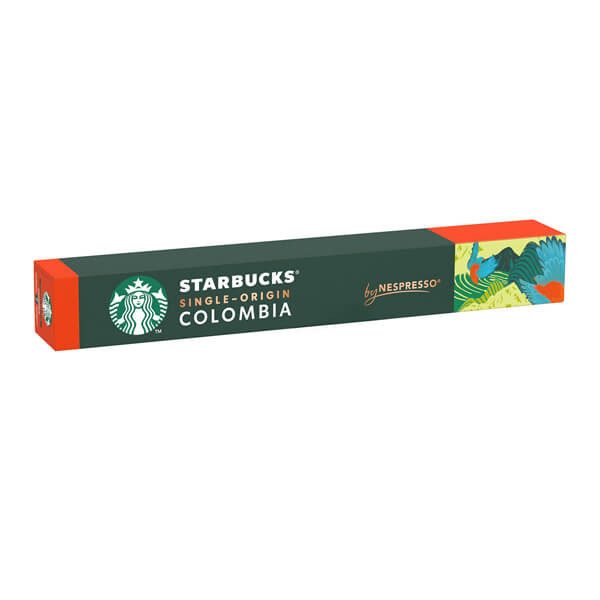 STARBUCKS καφές σε κάψουλες espresso single origin colombia συμβατές με μηχανή Nespresso 10τεμ – Κάψουλες Καφέ και Ροφημάτων