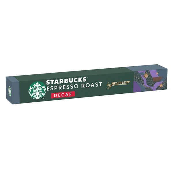 STARBUCKS καφές σε κάψουλες espresso roast decaf συμβατές με μηχανή Nespresso 10τεμ – Κάψουλες Καφέ και Ροφημάτων
