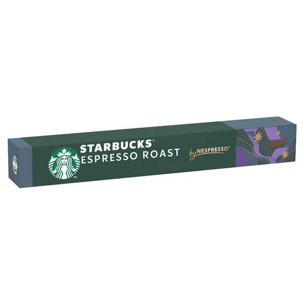 STARBUCKS καφές σε κάψουλες espresso roast συμβατές με μηχανή Nespresso 10τεμ – Κάψουλες Καφέ και Ροφημάτων