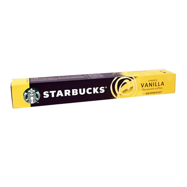 STARBUCKS καφές σε κάψουλες espresso vanilla creamy συμβατές με μηχανή Nespresso 10τεμ – Κάψουλες Καφέ και Ροφημάτων