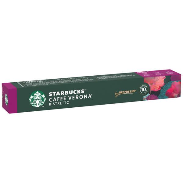 STARBUCKS καφές σε κάψουλες espresso verona ristretto creamy συμβατές με μηχανή Nespresso 10τεμ – Κάψουλες Καφέ και Ροφημάτων