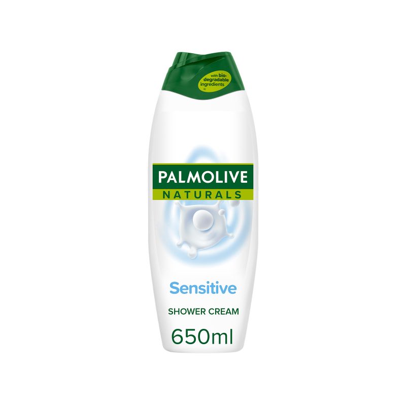 PALMOLIVE αφρόλουτρο naturals sensitive με γάλα 650ml – Αφρόλουτρα