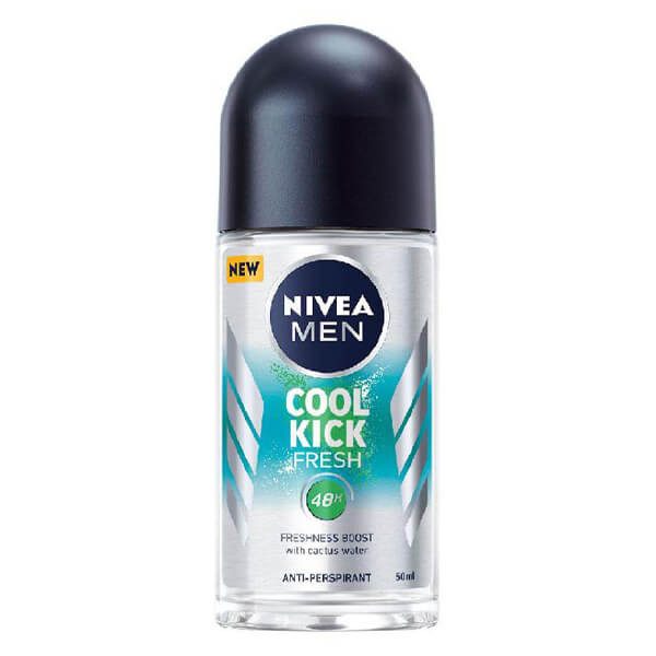 NIVEA αποσμητικό σώματος roll-on men cool kick fresh 50ml – Αποσμητικά