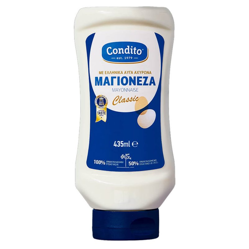CONDITO μαγιονέζα top down 435ml – Σάλτσες και Dressings