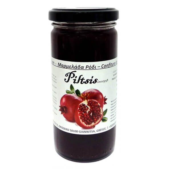 PILTSIS μαρμελάδα ρόδι 300gr – Μαρμελάδες