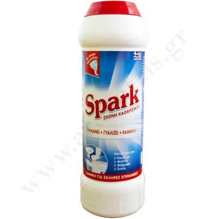 SPARK σκόνη καθαρισμού cleaning powder που λευκαίνει, γυαλίζει και καθαρίζει 500gr – Ειδικά Καθαριστικά