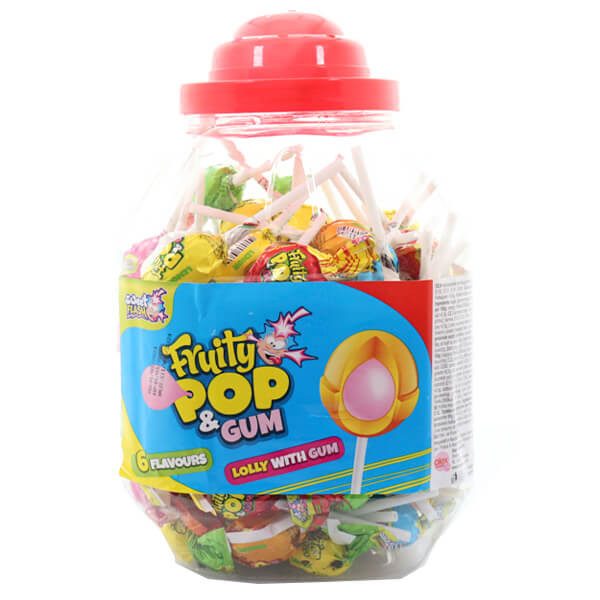 Γλειφιτζούρι fruity pop με γεύση φρούτων 100τεμ – MrPanda – Καραμέλες, Γλειφιτζούρια και Τσίχλες